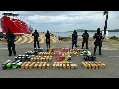 Durante fin de semana DNCD incauta 754 paquetes de cocaína en costas de Peravia