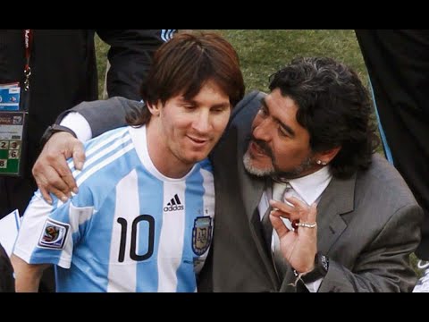 Video inédito furor, al cuore de los argentinos: Messi y Maradona juegan un picadito juntos