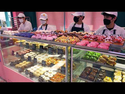 퀄리티 높은 수제도넛 - 강남 / homemade donuts of high quality - korean street food