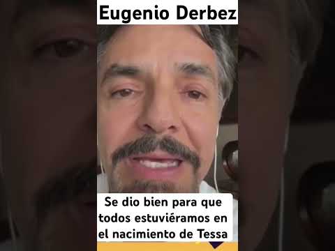 Eugenio Derbez  con orgullo platica que el primer pa?al que se le cambió a la bebé Tessa lo hizo el