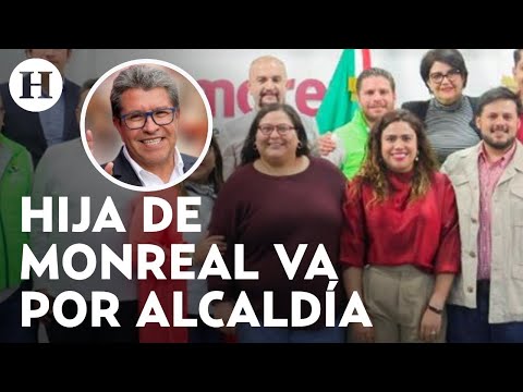 Catalina Monreal, hija de Ricardo Monreal, buscará ser alcaldesa de la Cuauhtémoc