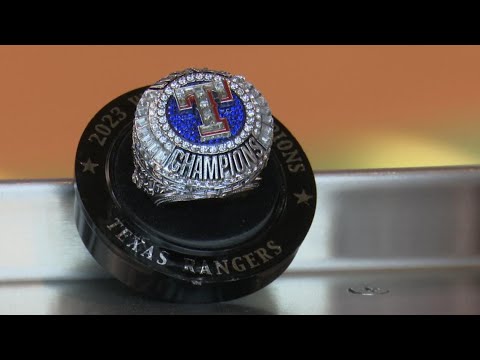 Texas Rangers World Series replica ring: First look