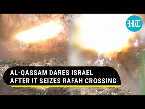 Hamas Mounts 6 Rocket & Mortar Attacks As IDF Waves Israel Flag On Rafah Crossing | Watch