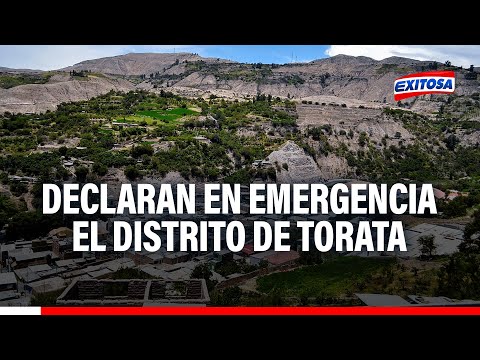 Moquegua: Culmina reunión del Coer y declaran en emergencia el distrito de Torata por lluvias