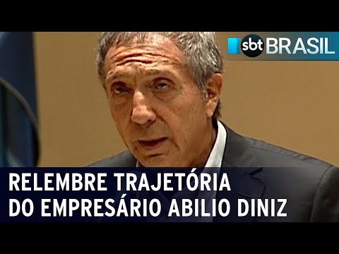 Relembre trajetória de Abilio Diniz, um dos principais empresários do Brasil | SBT Brasil (19/02/24)
