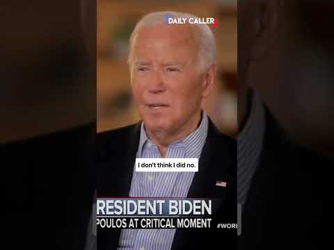 The Biden interview summed up in 10 seconds: