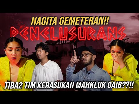 MERINDING MAKSIMAL!! NAGITA LIAT SOSOK WANITA KEBAYA MERAH DI GEDUNG KOSONG ??!!