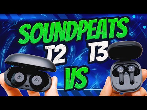 NÃO EXISTE NADA MELHOR POR ESTE PREÇO! Soundpeats T2 vs T3