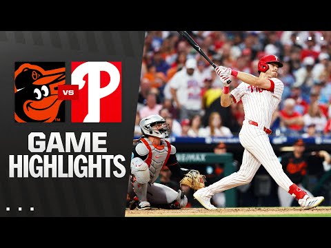 Orioles vs. Phillies Game Highlights (8/5/25) | MLB Highlights