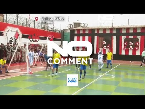 NO COMMENT: Una Copa América de fútbol disputada por presos de cárceles peruanas