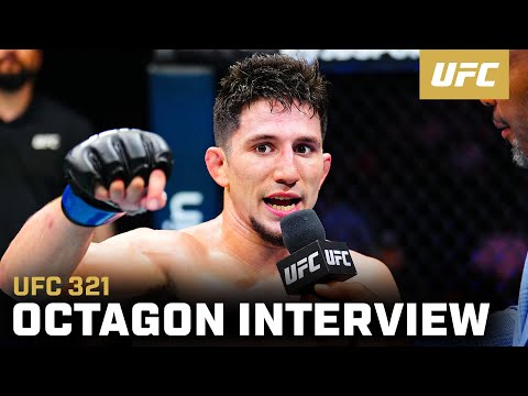 Mitch Raposo Octagon Interview | UFC 321