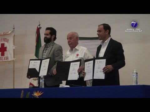 Cruz Roja Mexicana signó un convenio con el ICAT.