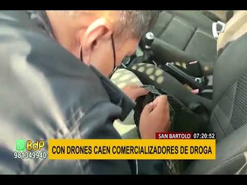 Con drones caen comercializadores de droga en San Bartolo
