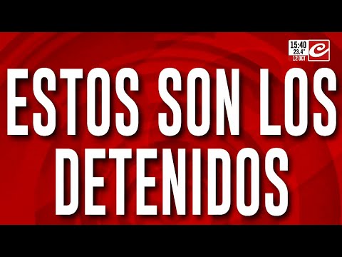 Así se llevaron detenidos a los dos principales acusados por la estafa piramidal en San Pedro