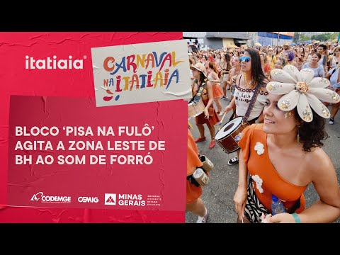 BLOCO 'PISA NA FULÔ' ANIMA FOLIÕES AO SOM DE FORRÓ!