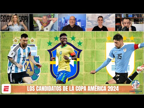 ARGENTINA y BRASIL candidatos de la COPA AMÉRICA. Cuidado con URUGUAY. MÉXICO no cuenta | Exclusivos