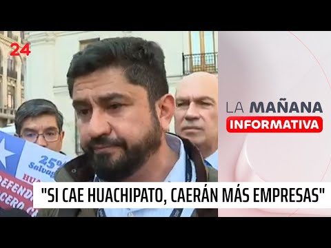 Alcalde de Talcahuano llega a La Moneda con dirigentes: Si cae Huachipato, caerán más empresas