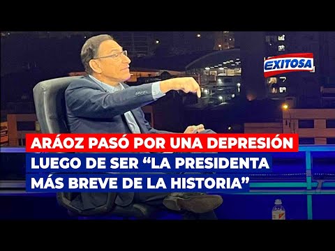 Aráoz pasó por una depresión luego de ser “la presidenta más breve de la historia”, según Vizcarra