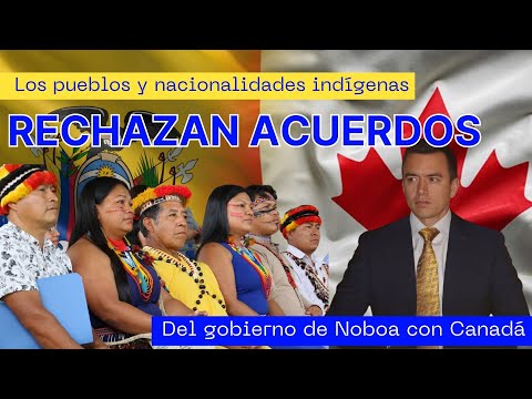 Indígenas en Pie de Lucha: Rechazo Total a Acuerdos Mineros de Noboa con Canadá