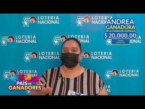 Karla Gutierrez ganadora Loteria sorteo 6672