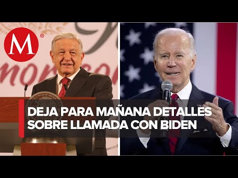 “Fue muy buena la llamada con Biden”, dice AMLO tras conversación telefónica