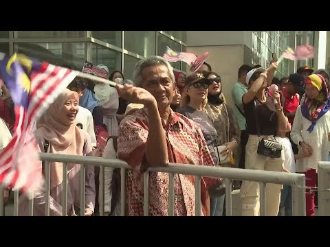 Malaysians celebrate 66th National Day with parade