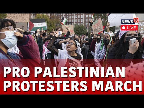 Pro Palestine March In New York LIVE | New York LIVE | Pro Palestine Protest In US LIVE | N18L
