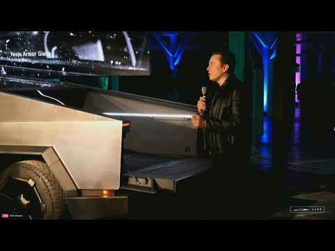 Elon Musk présente le Cybertruck de Tesla | AFP