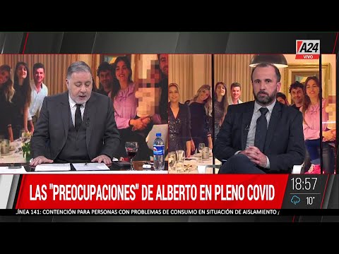 LOS CHATS DE MARÍA CANTERO: LAS PRECUPACIONES DE ALBERTO FERNÁNDEZ DURANTE EL COVID