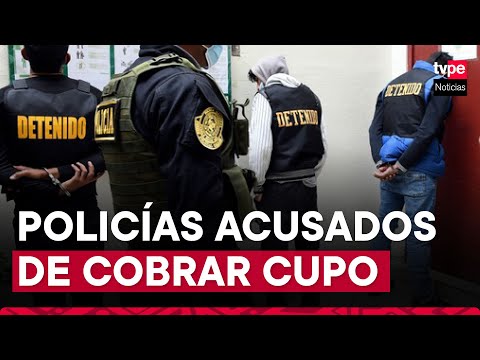 Chiclayo: intervienen a 7 policías por presuntamente pedir coimas por aplicativo