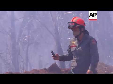 Fire continues to burn in Brazil biopreserve park