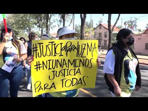 Familiares y amigos de Luz María del Rocío López exigen justicia