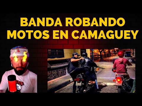 ROBANDO una moto en Camagüey Son una BANDA