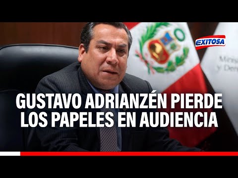 Gustavo Adrianzén pierde los papeles tras ser increpado en audiencia de CIDH