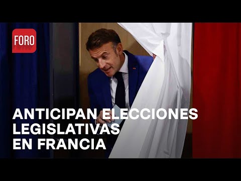 Se realizan elecciones legislativas anticipadas en Francia hoy 30 de Junio de 2024 - Las Noticias