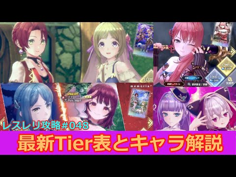 【レスレリ】最新Tier表とキャラの性能解説、リセマララインの紹介【突ミーケ】【斬ディオーナ】【突マクダ】【レスレリアーナのアトリエ攻略動画048】