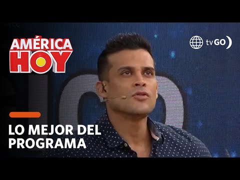 América Hoy: Christian Domínguez recreó frase de Guty Carrera: “No fui infiel” (HOY)