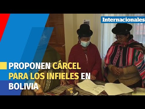 Mujeres aimaras proponen cárcel para los infieles en Bolivia