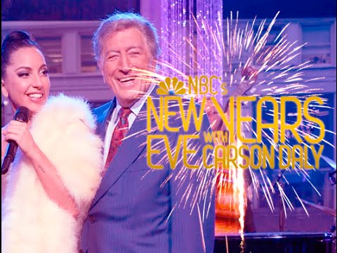 Lady Gaga & Tony Bennett - Cheek To Cheek - Carson Daly New Years Eve 2015