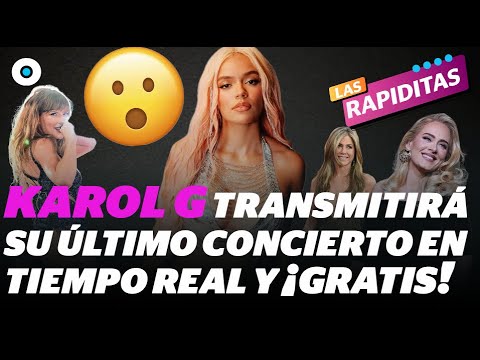 Karol G transmitirá su último concierto gratis en YouTube I Reporte Indigo