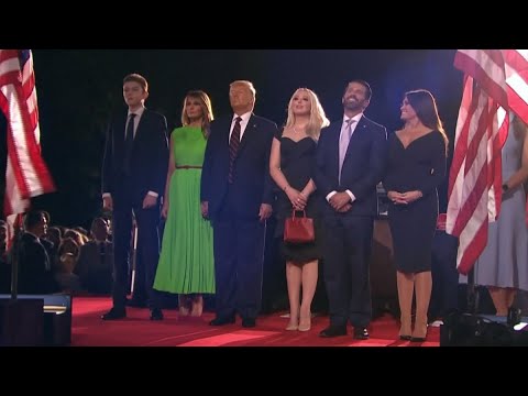 La gran noche de Ivanka y Donald Trump en la nominación a la presidencia