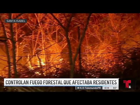 Incendio devora decenas de cuerdas en Santa Isabel