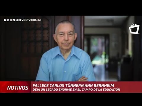 Fallece el doctor Carlos Tünnermann Bernheim