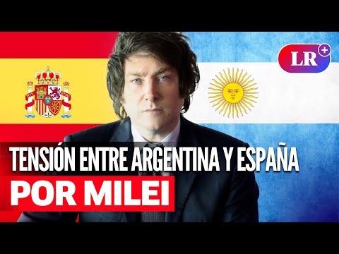 JAVIER MILEI llega a Madrid en medio de tensión diplomática con PEDRO SÁNCHEZ