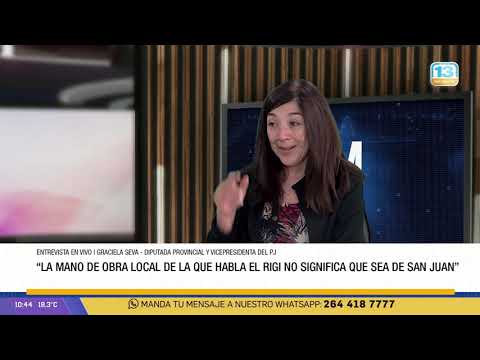 Dura crítica del PJ al blanqueo de capitales: ‘¿En qué beneficia a San Juan?’ - Dip. Graciela Seva