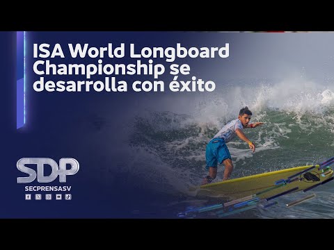 Gobierno garantiza óptimo desarrollo del ISA World Longboard Championship Surf City El Salvador