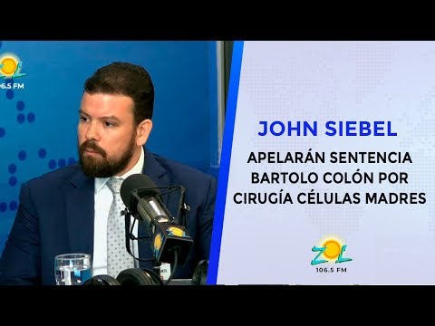 John Siebel abogado dice Apelarán sentencia Bartolo Colón por cirugía células madres
