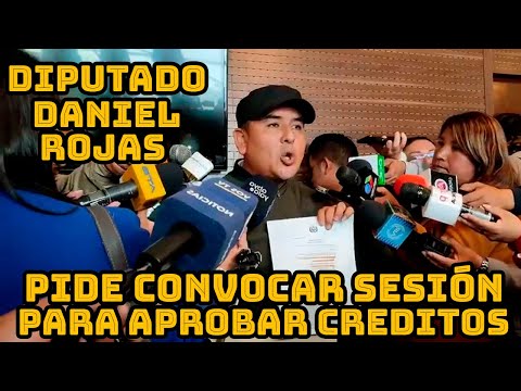 DIPUTADO DANIEL ROJAS DENUNCIA ARCISTAS NO QUIEREN CONVOCAR SESIONES PARA APROBAR CREDITOS BOLIVIA