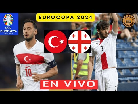 EN VIVO TURQUIA VS GEORGIA  EUROCOPA 2024 - JORNADA 1 CON IMAGEN SIMULACION