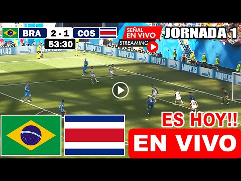 Ver Brasil vs Costa Rica en vivo, Partido Brasil vs. Costa Rica, donde ver Copa América Jornada 1